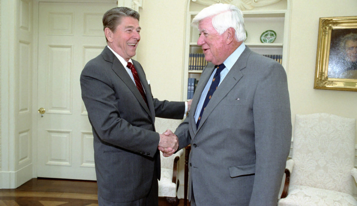 Ronnie Reagan e Tip O’Neill: una proficua collaborazione